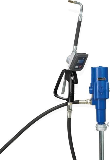 Image sur Ensemble Pompe à huile pneumatique fixe PNP 3:1 ,SRL 860 fût avec pistolet et flexible